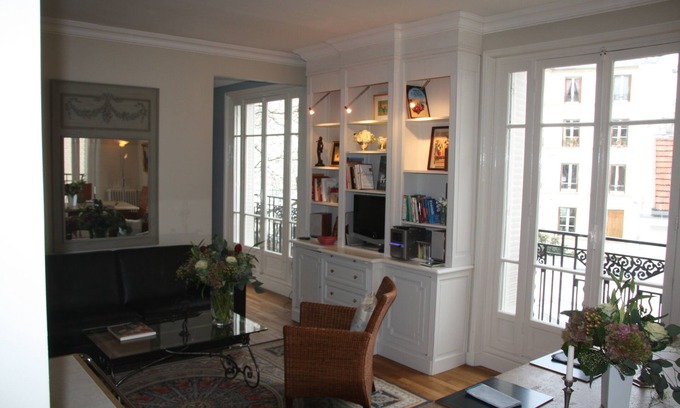 6th Arrondissement Apartamento | Apartamento espumoso y sofisticado cerca de los Jardines de Luxemburgo