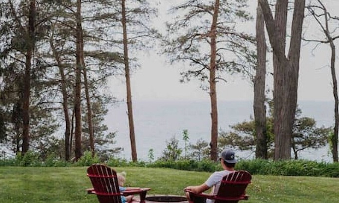 Plympton-Wyoming Cabaña | Sparks Waterfront Cottages- Blue Point Bay