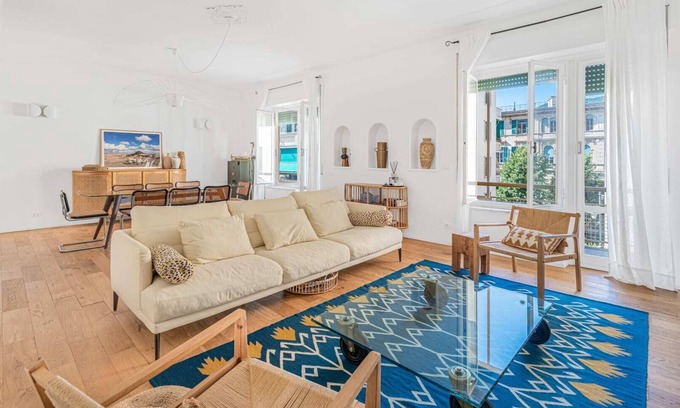 Santa Margherita Ligure Apartamento | Spazioso e confortevole app. nel cuore di Santa M.