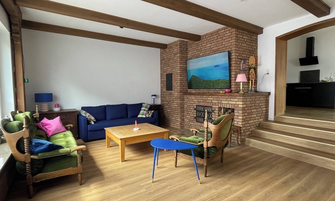 Berge Apartamento | Special 90 m² vacation apartment with house bar in Berge