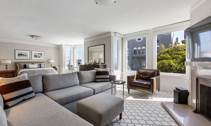 Russian Hill Apartamento | GRANDES OPINIONES !!! Apartamento de lujo Russian Hill