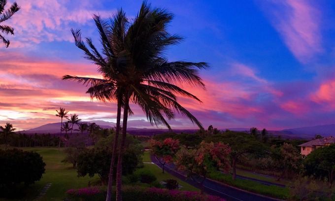 Waikoloa Condominio | Vistas increíbles en el paraíso tropical (F 206): camine hasta la hermosa playa y las tiendas.