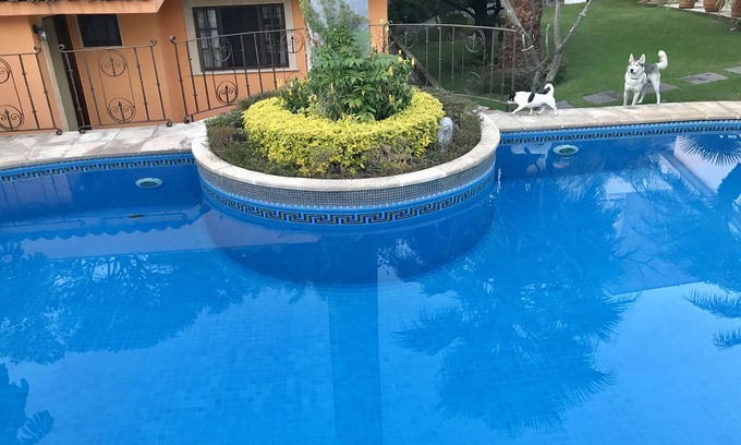 Cuernavaca Casa | Espectacular bungalow con piscina, parrilla, gran jardín y ubicación.