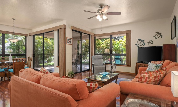 Waikoloa Condominio | * ESPECTACULAR * Condominio en planta baja para 5 personas, golf, tenis, gimnasio, piscina, jacuzz