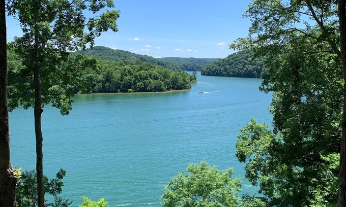 Caryville Casa | Spectacular lake front home, wide water views, and just 10 minutes off I75!
