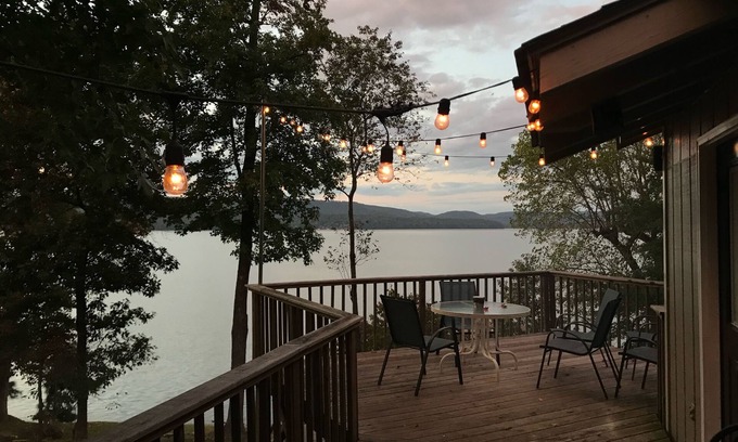 Langston Casa | Espectaculares vistas al lago y pesca increíble