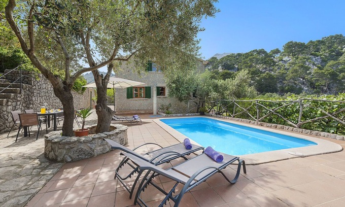 Selva Villa | Espectacular villa Mallorquín con piscina privada, wifi en Sierra tramuntana