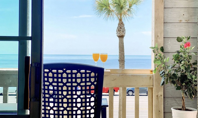 Galveston Condominio | ¡Gloria de la mañana! Espectaculares vistas del amanecer y el océano.