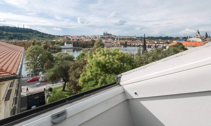 Prague 1 Apartamento | SPECTACULAR views guaranteed with A/C!