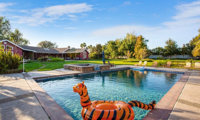 Santa Ynez Casa | Spectacular Vineyard Estate with Towering Palm Trees and Picturesque Vines!