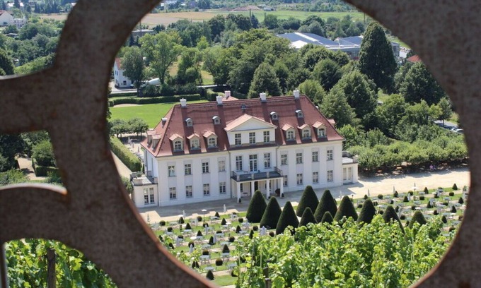 Radebeul Casa | "Spitzhausblick" in het Huis Felix