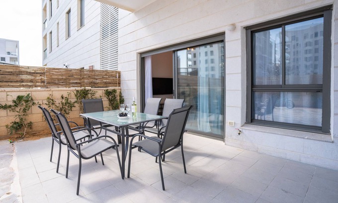 Nahariya Apartamento | Splendid Achziv Garden Apartment