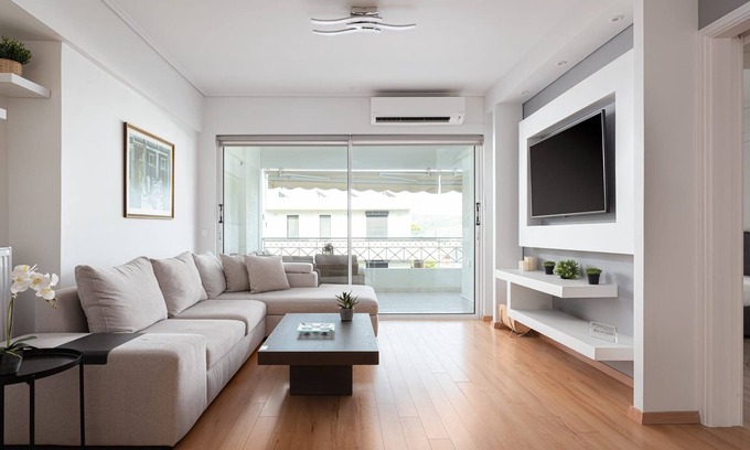 Vouliagmeni Villa | Splendid Athens Apartment | Premium Two Bedrooms Apartment with Private Balcony | Beautiful Sea Views | Modern Décor | Vouliagmeni