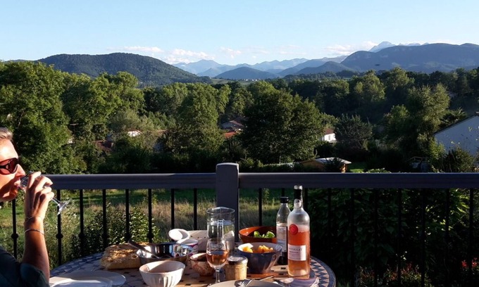 Montjoie-en-Couserans Casa | Espléndida vista de los Pirineos, planta baja, 2 dormitorios