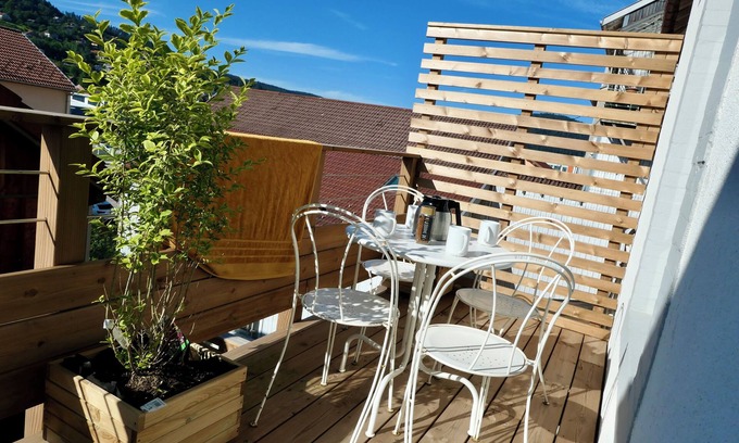 Gerardmer Apartamento | Splendid high quality refurbished Flat with large balcony, center of Gerardmer