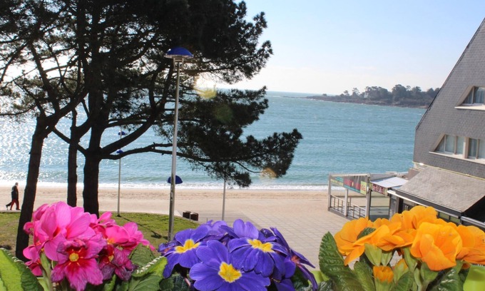 Benodet Apartamento | Espléndida vista al mar apartamento de 30 metros de la playa bénodet