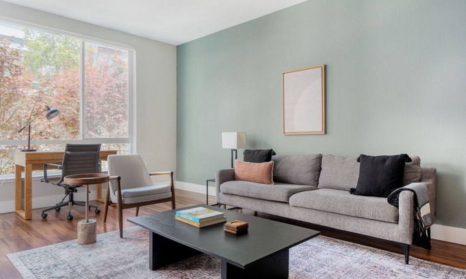 Heritage District Apartamento | Splendid Sunnyvale 1BR w/ Movie Room & A/C, nr Shops, by Blueground