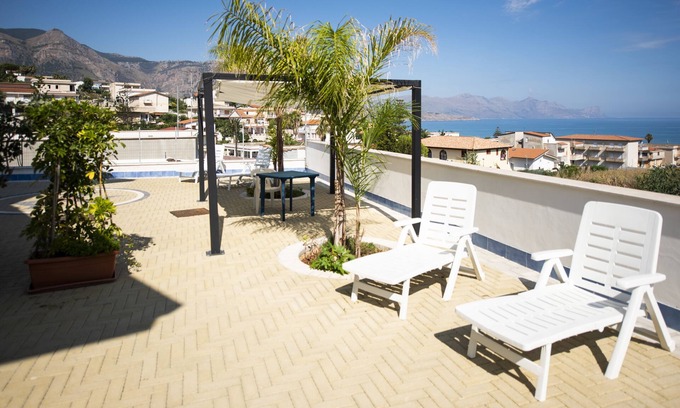 Alcamo Marina Villa | espléndida villa Corallo 4 ° - 5 °, relajarse vista al mar; OFERTA