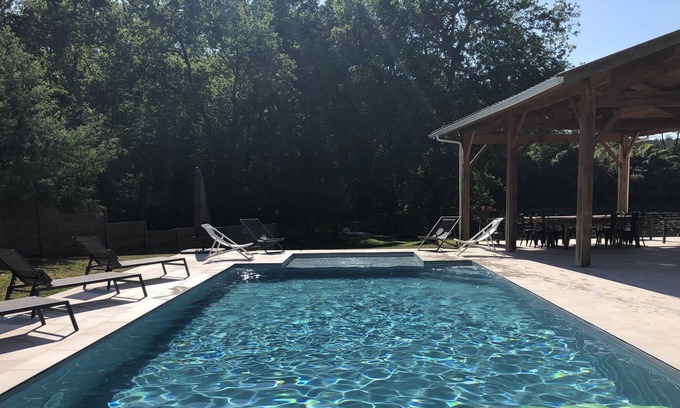 Candresse Casa | SPLENDID VILLA IN A GREENERY ECRIN, 24 PEOPLE, LANDES