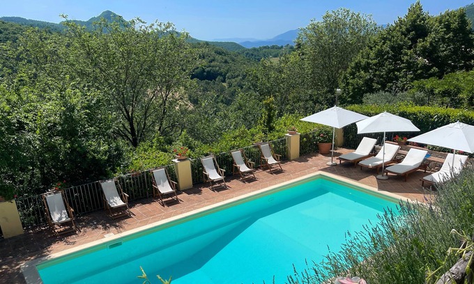 Spoleto Villa | Spoleto Splash - Piscina privada y terrenos enormes
