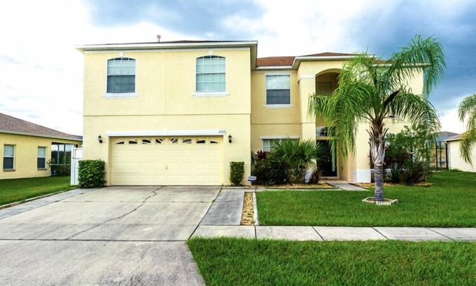 Crescent Lakes Villa | Sprawling Private Pool Home near Disney w/ Pond Views & Game Room