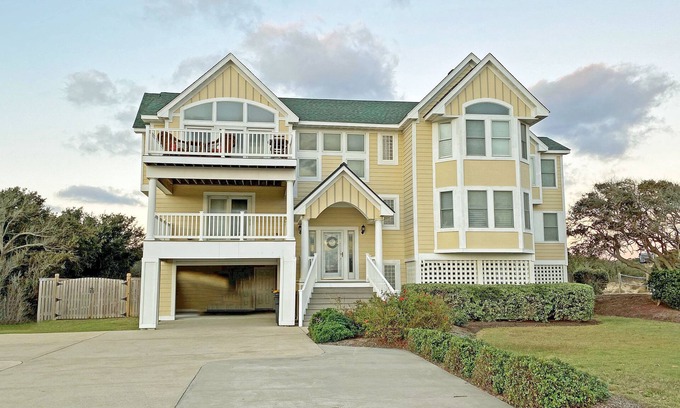 Kitty Hawk Casa | Semi frente al mar - Orillas del sur - Check in viernes