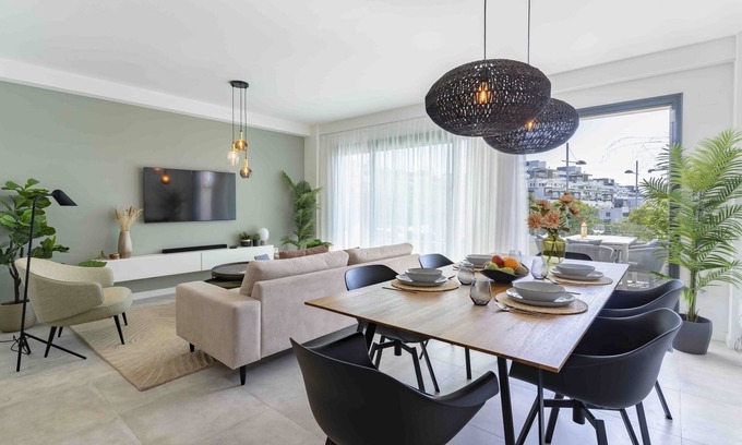 Estepona Apartamento | Apartamento de estilo escandinavo cerca de la playa