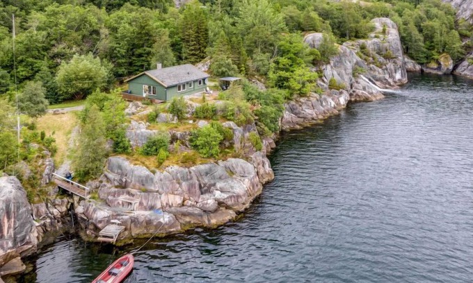 Kvinnherad Casa | Casa de vacaciones Støo (FJH341) en Åkra - 6 personas, 3 dormitorios