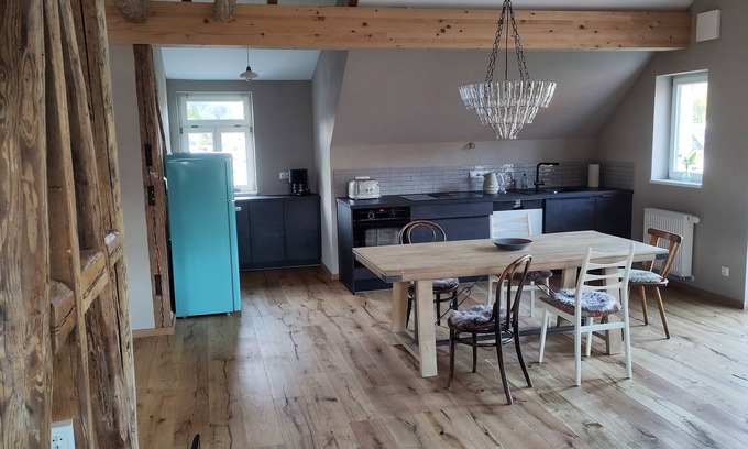 Jossgrund Apartamento | Stacken, 87qm, 2 Schlafzimmer, max 4 Personen