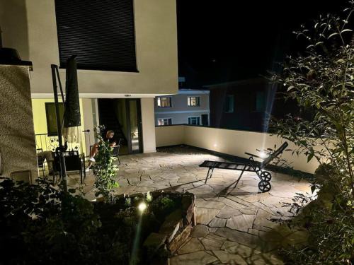 Kisslegg Casa | -Stadthaus Ida- Mit großer Dachterasse, am Schloßpark, Luftkurort Kißlegg, Boxspringbetten, Kaffeevollautomat, SmartTV, familienfreundlich, großzügig, zentral