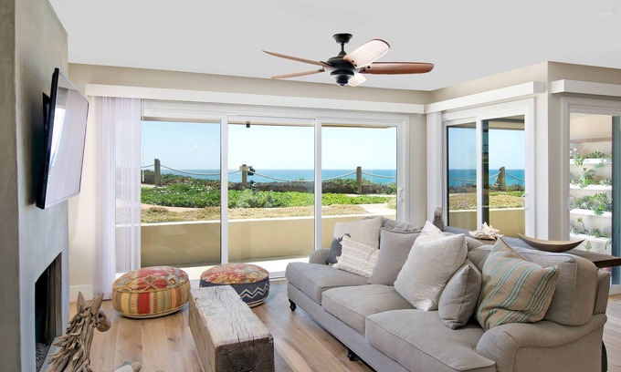 Solana Beach Condominio | Gema frente al mar - 3 habitaciones / 2. 5 baños, acceso directo a la playa