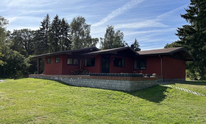Grabow Casa | Casa de vacaciones idílica independiente en medio de la naturaleza para 6 a 8 personas