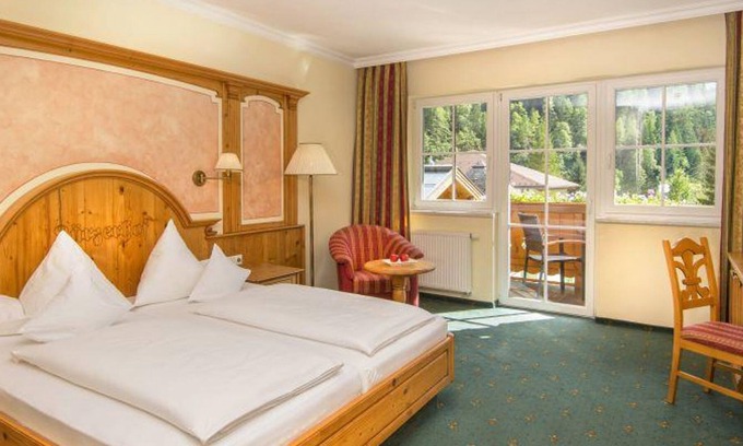 Untertauern Hotel | Habitación doble estándar, 28 m², ducha, WC - Lürzerhof, hotel spa y de bienestar