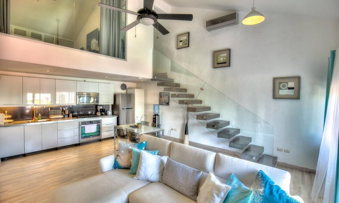 Bavaro Apartamento | STANZA MARE H 203 CHIC BEACH APARTMENT