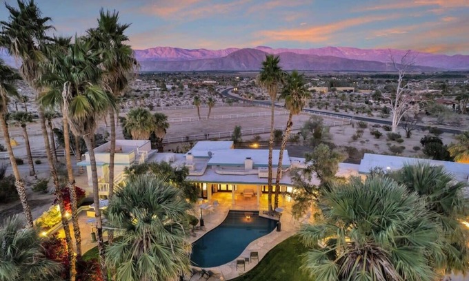 Borrego Springs Casa | Starlit Ranch| Pool and Spa Estate| Sunrise and Sunset Views