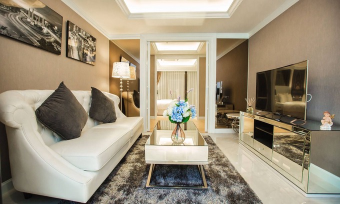 Bang Rak Apartamento | State Tower Silom Cerca de BTS sky train MRT, Skybar sirocco