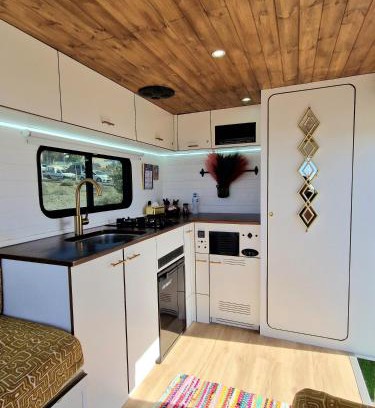 El Medano Otro | Static Camper in front of the Sea