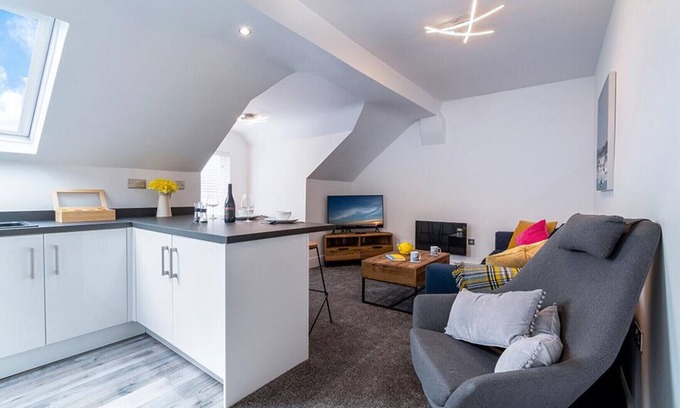 Deganwy Cabaña | Station Loft - Una Habitación Casa Rural, Capacidad 2
