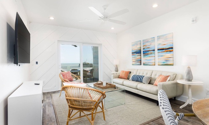 Folly Beach Condominio | Stay @ Mermaid Cove - Coral