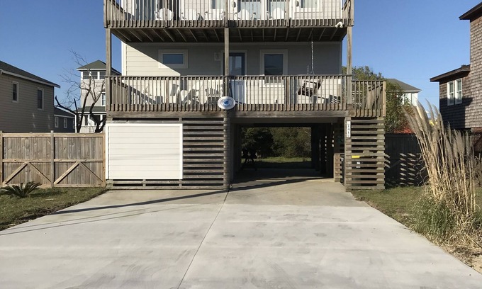Kill Devil Hills Casa | Entre las autopistas, Orientado a la familia, Fácil acceso a la playa