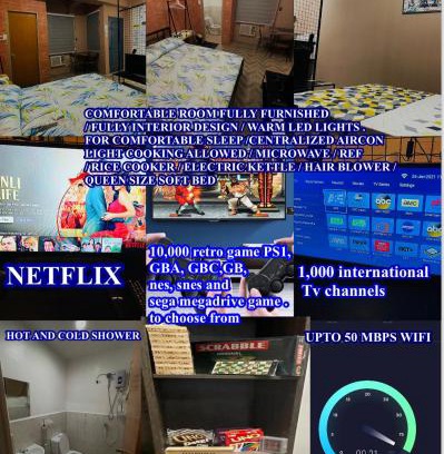 South Triangle Apartamento | Staycation Cozy Comfortable STAY Hotel QualitY fast Internet Worldwide Channel Cable TV Gaming Netflix Sanitize