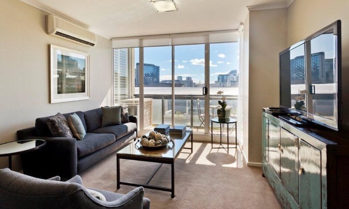Southbank Apartamento | StayCentral on Whiteman 2 habitaciones, 2 baños, estacionamiento con Wi-Fi