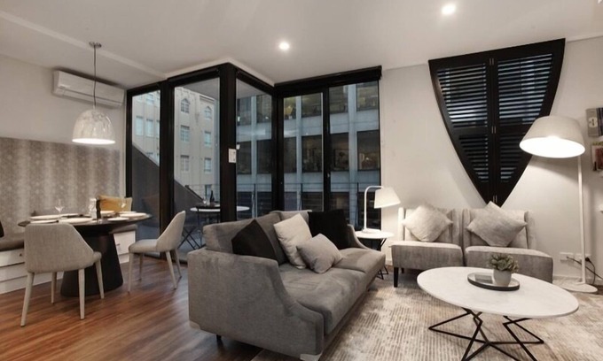 Melbourne Central Business District Apartamento | StayCentral en Little Collins, 2 tiendas de CBD