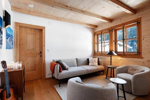 Sankt Anton am Arlberg Apartamento | Steinbock im Chalet Flocke