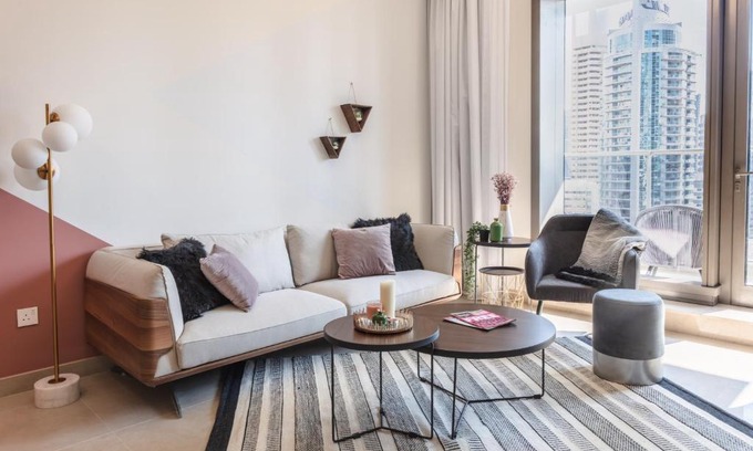 Dubai Marina Apartamento | Stella Stays Modern 2BDR Dubai JBR Beach Netflix