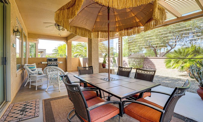 Surprise Casa | Step-Free, Sun City Grand Home w/ Resort Amenities
