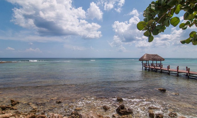 Akumal Condominio | Steps from the Beach Garden Condo