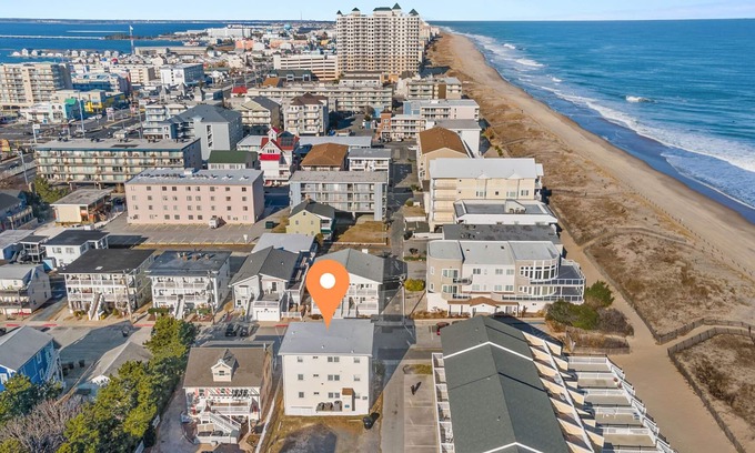 Midtown Ocean City Apartamento | Steps to Beach-3rd Floor-Near Convention Center