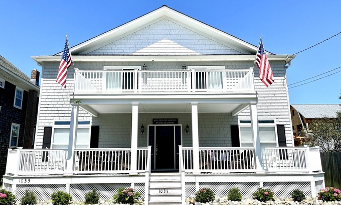 Cape May Casa | ¡Buena ubicación! Un buen diseño! ¡Caminar a todos lados! Pasos a la playa! Paseo a la ciudad!