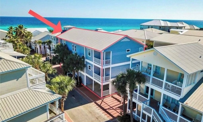 Seashore Village Casa | PLAYA PRIVADA Y PISCINA * 30A * Retiro de reunión * Pasos a la playa * BELLA BREEZE